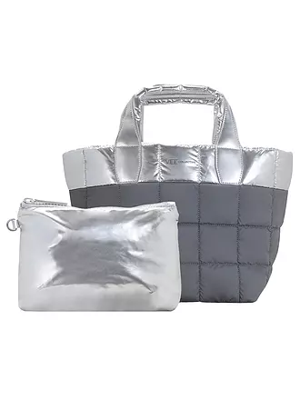VEE COLLECTIVE | Sac - Shopper PORTER TOTE Small | silber